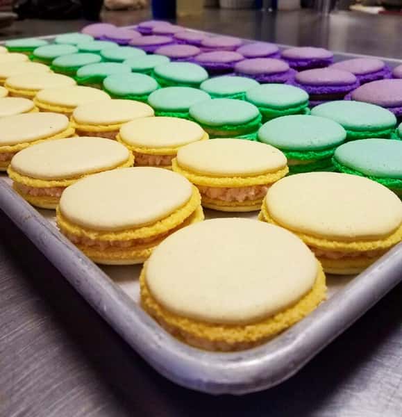 assortment of macaroons