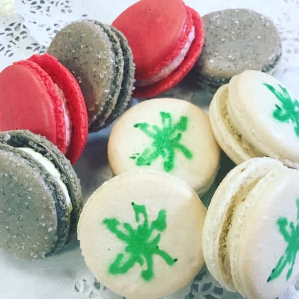 assortment of macaroons