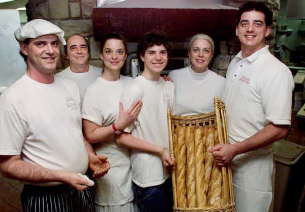Family of La Chatelaine Bakery posing for a picture