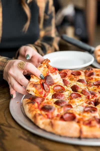 Cup-N-Char Pizza