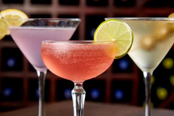 Refreshing and delicious cocktails