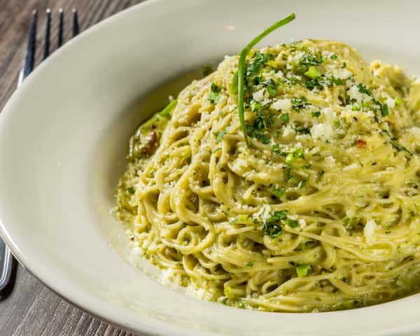 Capellini Creamy Pesto