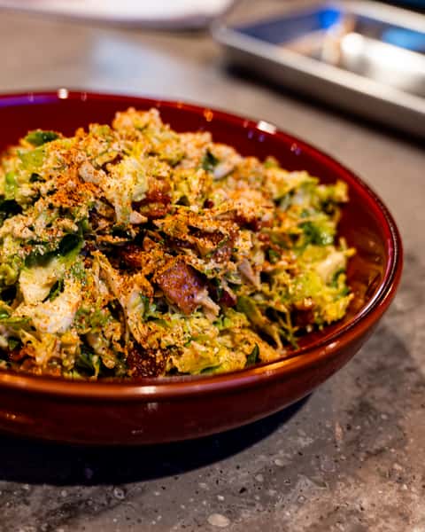 Shaved Brussel Sprout Caesar