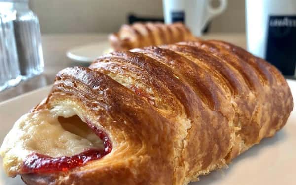 Strawberry and Cheese Croissant