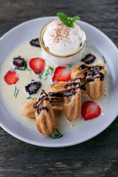 Churros or Flan