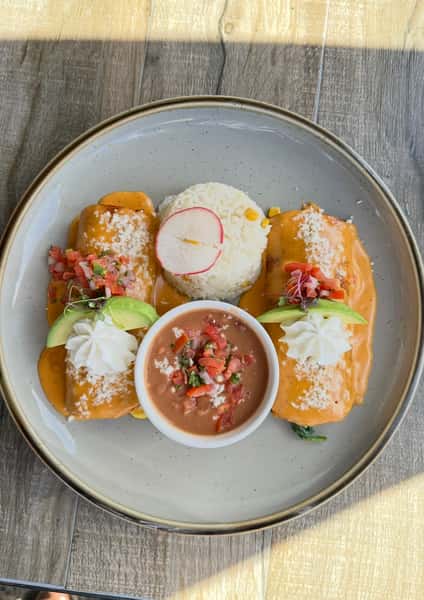 Spinach Enchiladas