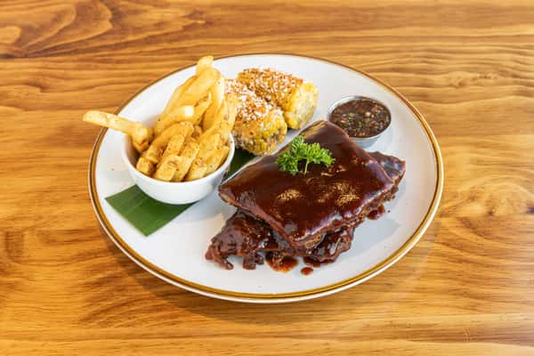 Chipotle Glazed BBQ Back Ribs