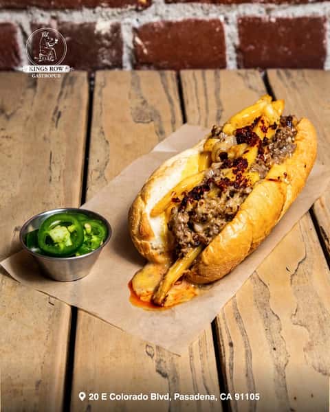 Cali Cheesesteak, fully loaded.

Come hungry.

📍20 E Colorado Blvd, Pasadena, CA 91105

#kingsrow #kingsrowgastropub #pasadena #cheesesteak #cali