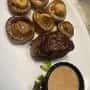 FILLET MIGNON W/ WHOLE MUSHROOMS & GB