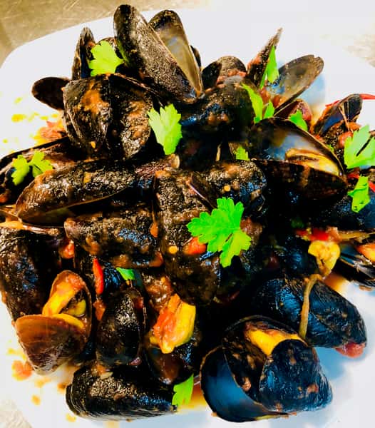 Mussels Diavolo