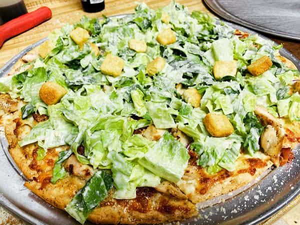 Chicken Caesar Pizza