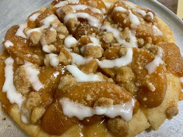 Peach Cobber Pizza