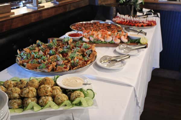 large party spread