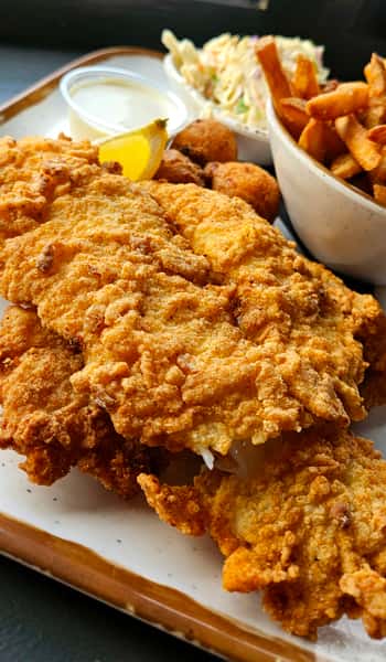 Fried Flounder Platter