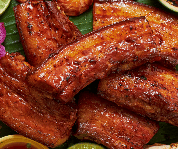 Seared Pork Belly Platter