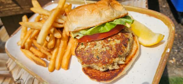 Crab Cake Sandwich