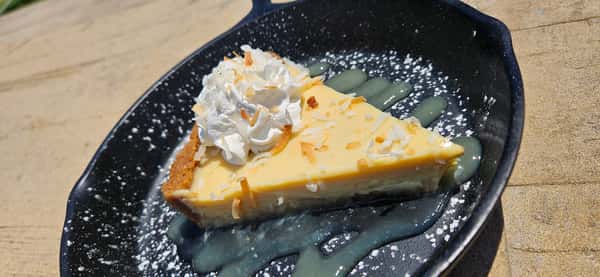 Coconut Key Lime Pie