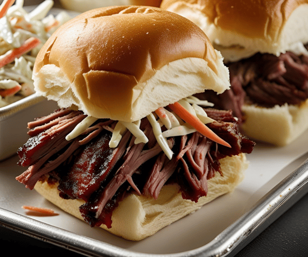 Dozen Smoked Brisket Sliders