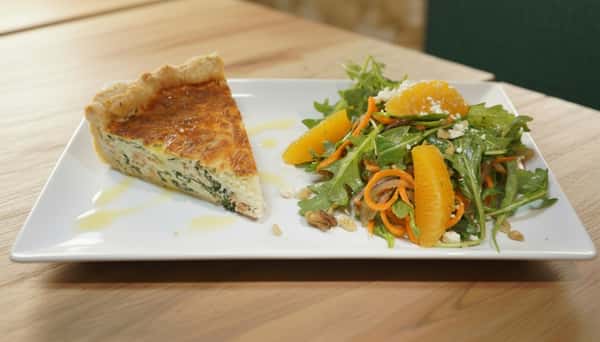 Salmon Quiche