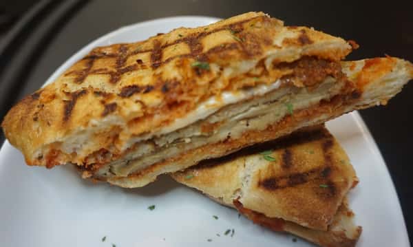 Eggplant Parmigiana Panini