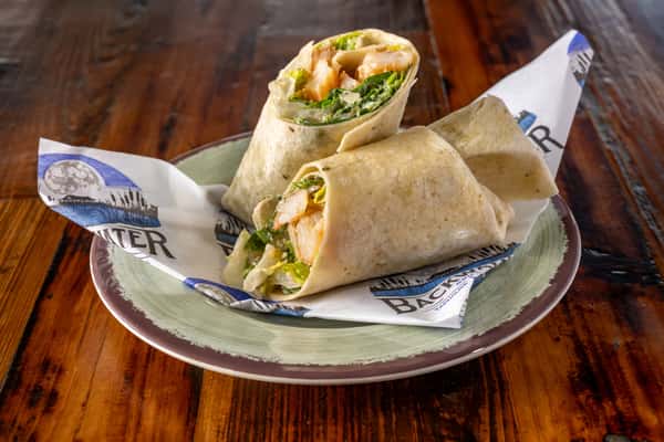 Blackened Shrimp Caesar Wrap