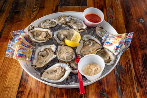 raw oysters