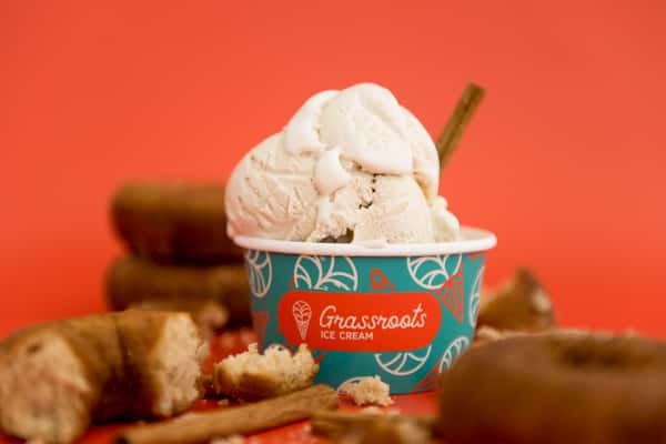 Cin Maple Donut Ice Cream