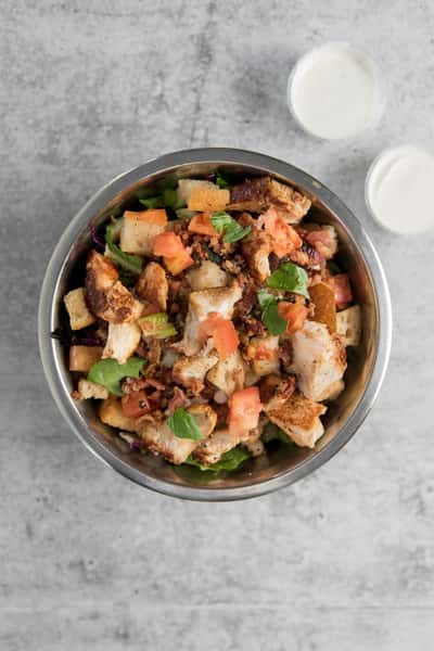 Greek Chicken & Bacon Salad