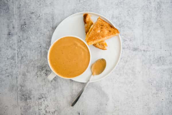 Grilled Cheese And Soup Combo