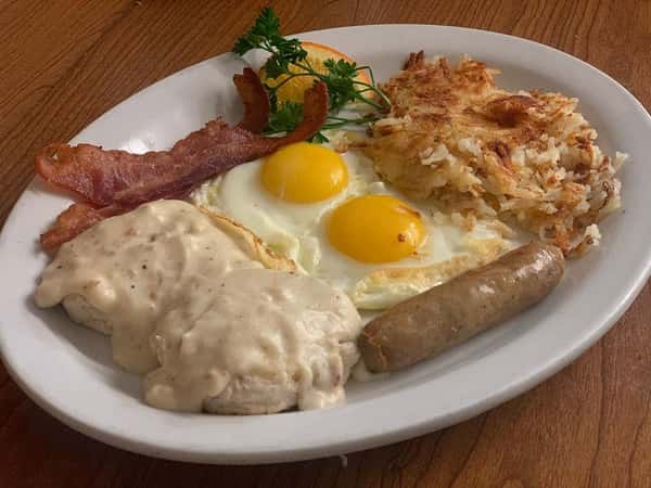 Biscuits and Gravy platter