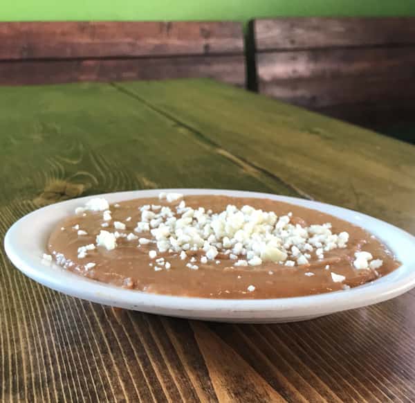 Refried Beans Dinner El Sabor Mexican Restaurant in Pittsburgh, PA