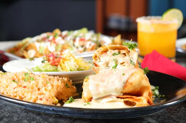 Lunch Chimichanga