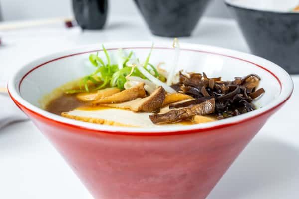 Vegetarian Curry & King Trumpet Mushroom Ramen