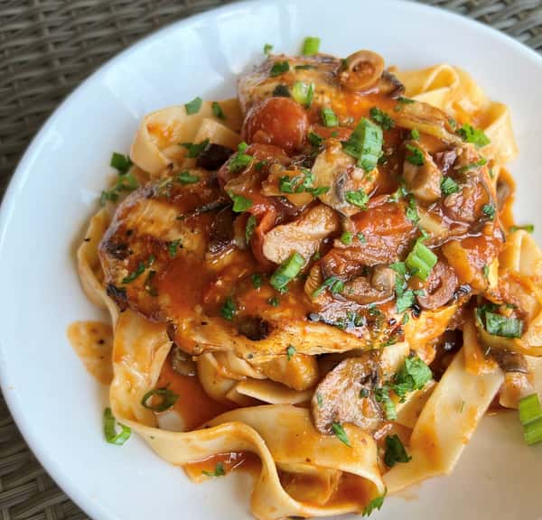 Chicken Puttanesca