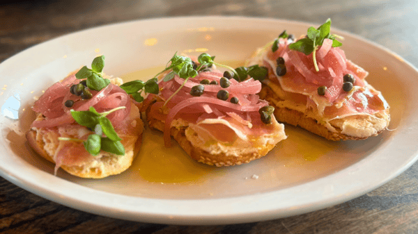 Fig Ricotta Bruschetta