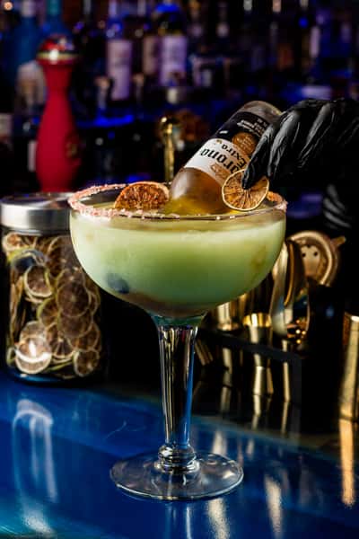 Cocktail with Corona beer