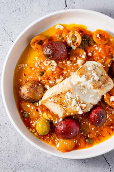 Seafood dish