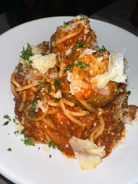 Spaghetti and Meatballs