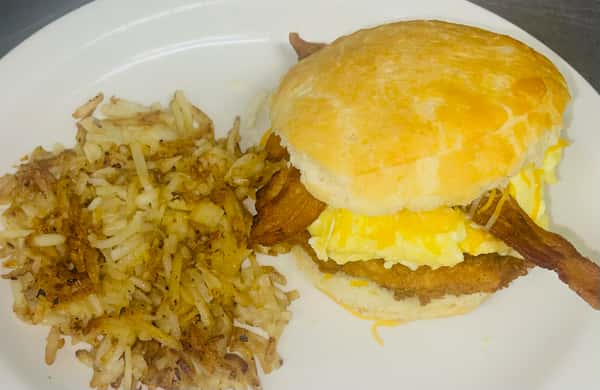 Country Fried Chicken Breakfast Biscuit