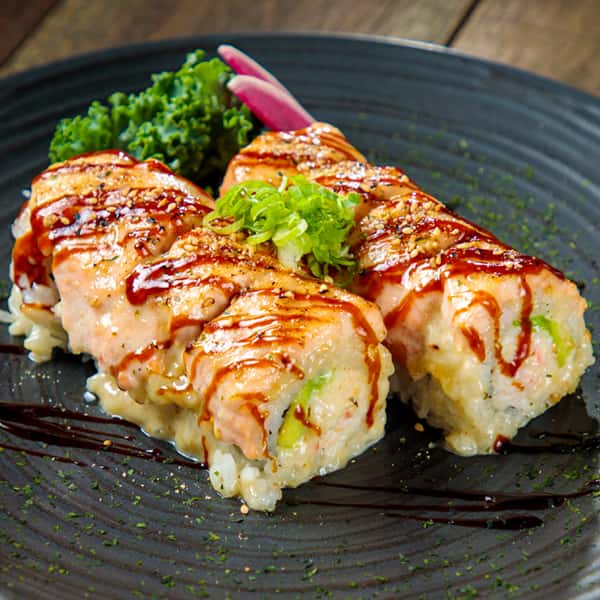 Baked Salmon Roll