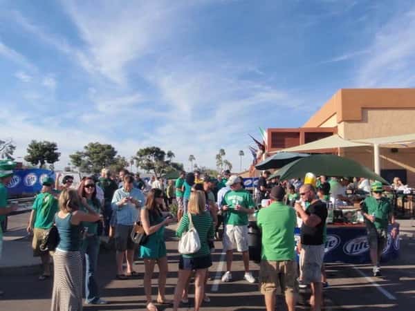 people gathered for an event