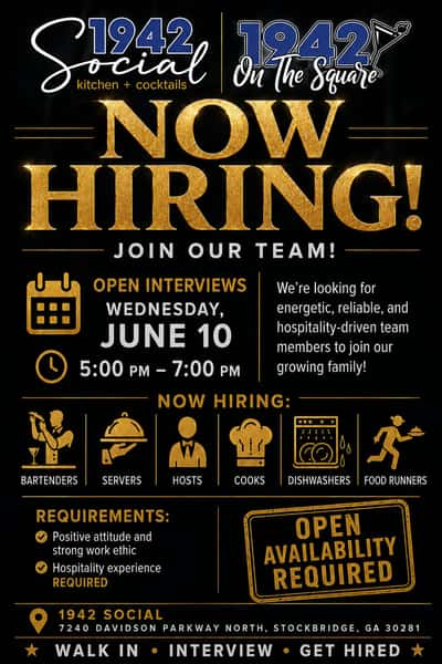 Now Hiring