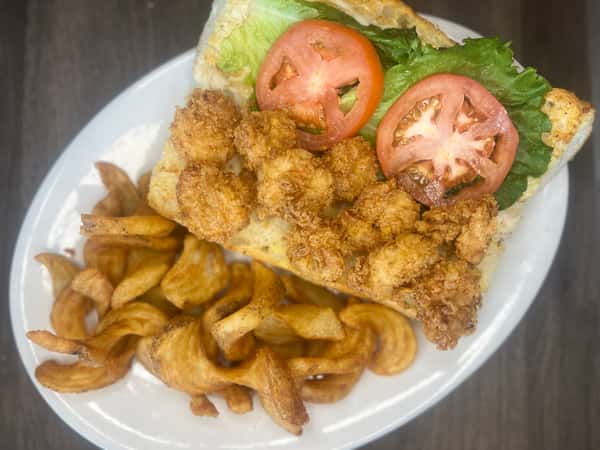 Fried Shrimp Po'boy