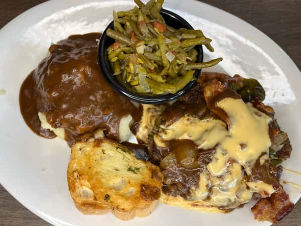 Jacked Up Hamburger Steak