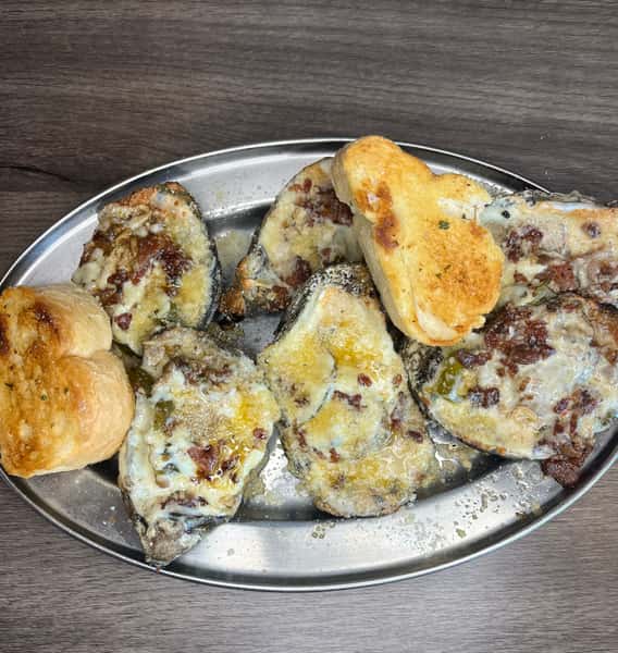 12 Jacked Up Oysters