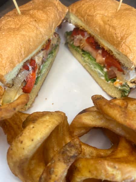 Blackened Chicken on Brioche