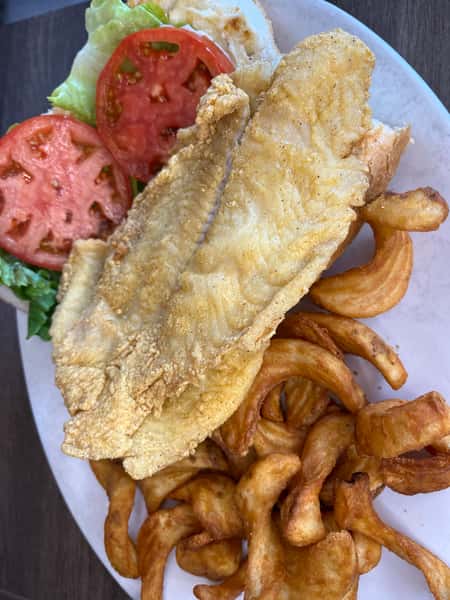 Fried Catfish Po' Boy