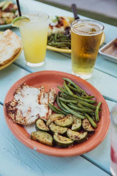 Grilled Chicken Dinner