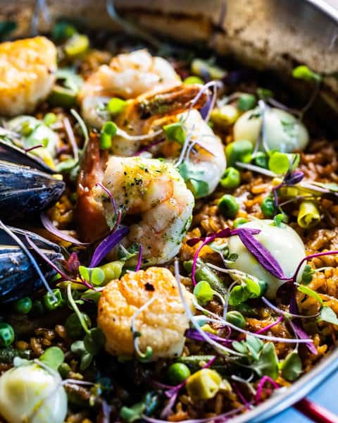 seafood paella
