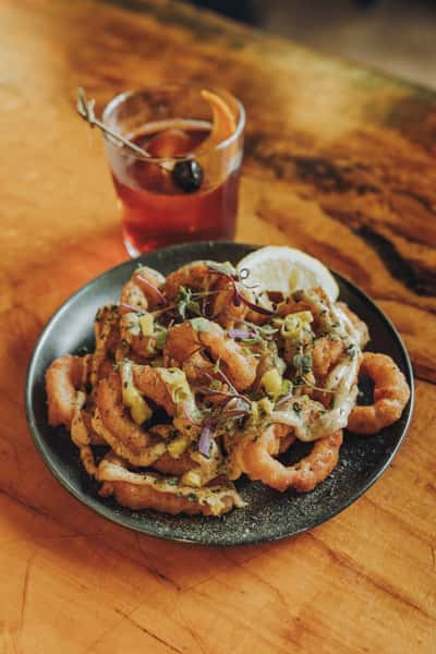 Calamares y Pescados en Adobo